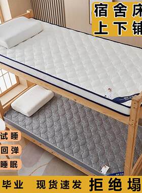 寝室床垫宿舍学生单人上下铺大学米2高中生90x90cm软垫床铺褥垫