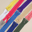 校服5号拉链条羽绒服外套长款 上衣棉衣彩色塑料单头尾开树脂拉链