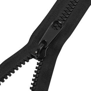 10号双面拉链头树脂大拉链两面内外两用拉车棚工程帐篷睡袋蒙古包