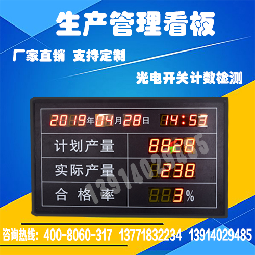 车间通讯电子看板显示屏幕