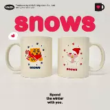 Nanza Little Rabbit Mark Cup Корейская маленькая тигровая пара стакана молоко желтая кофейная чашка Little Fresh in Новый год подарок