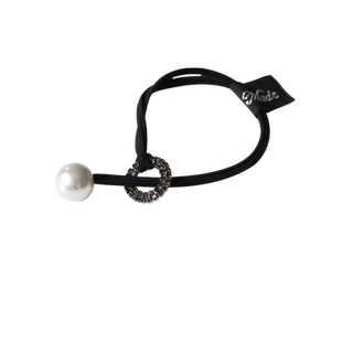 珍珠水钻皮筋女扎头ins日韩气质头绳网红新款精致小皮筋发圈夏季