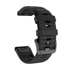适用于佳明Garmin飞耐时Feni5 6 5X 6X 3HR plus硅胶橡胶手表带男
