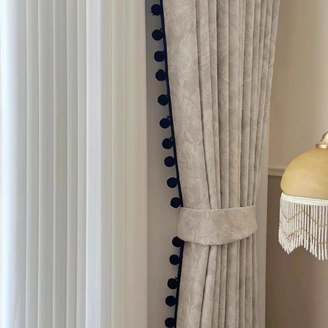 雪尼尔唐顿庄园窗帘遮光2026新款高级感客厅加厚全遮阳布绍兴柯桥,居家布艺,成品窗帘,淘宝优惠券,粉丝福利购,淘宝优惠卷