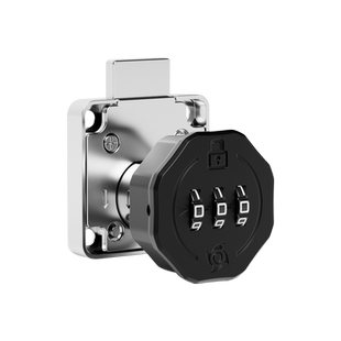 办公桌家用抽屉密码锁衣柜机械电表信箱柜子锁储物文件柜门转舌锁