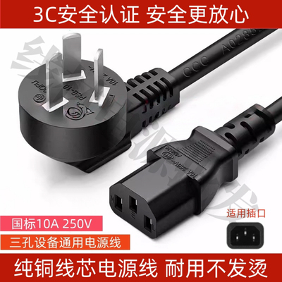 适用虞光神牛SK400II二代摄影灯400W影棚闪光灯补光灯AC电源线5米