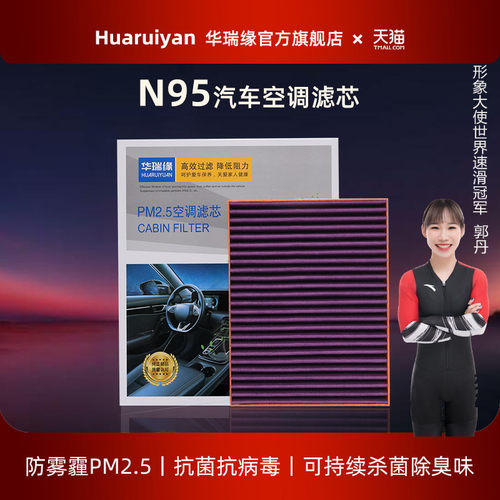 适配远程CN95空调滤芯E5/E6/FX/星智/星享F1E/V5E/V6E/V7E锋锐VAN
