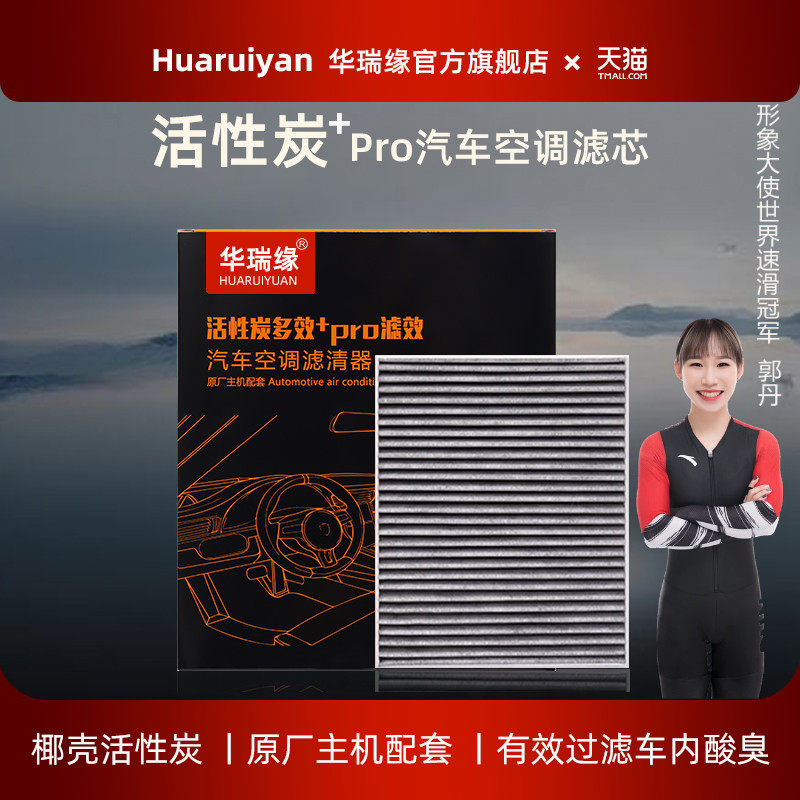 适配知豆新能源知豆D2/知豆D2S/知豆d3/知豆彩虹电动车空调滤芯格