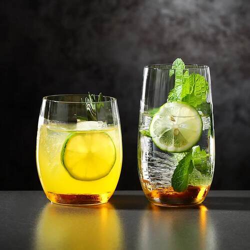 iching鸡尾酒杯高硼硅果汁杯