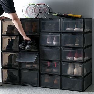 Shoe storage box basketball Shoe cabinet Shoes rack收纳鞋盒