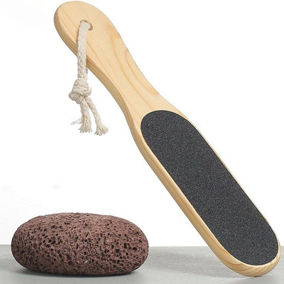 Foot peeler dehulling tool heel home scrub rubbing board