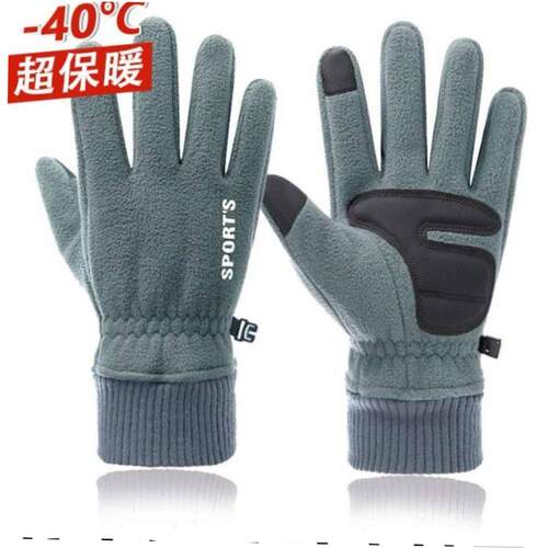touch screen gloves men winter riding glove windproof 手套冬