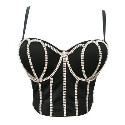 Large size camisole women's inner and outer fishbone top,