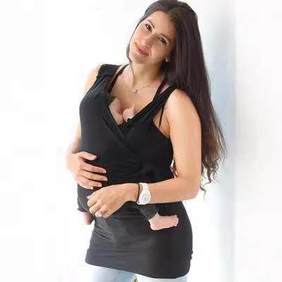 Comfortable T-shirt, vest, baby clothes, women's