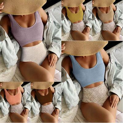 Ladies' slim and conservative one-piece swimsuit, color