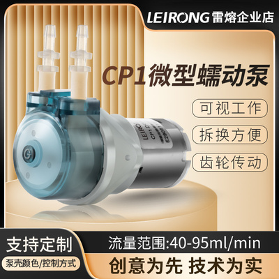 雷熔直流有刷微型蠕动泵小流量