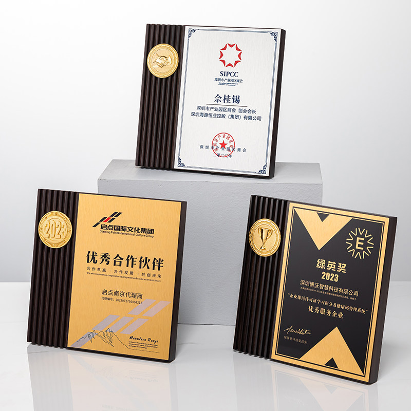 创意金属奖牌定制企业颁奖刻字