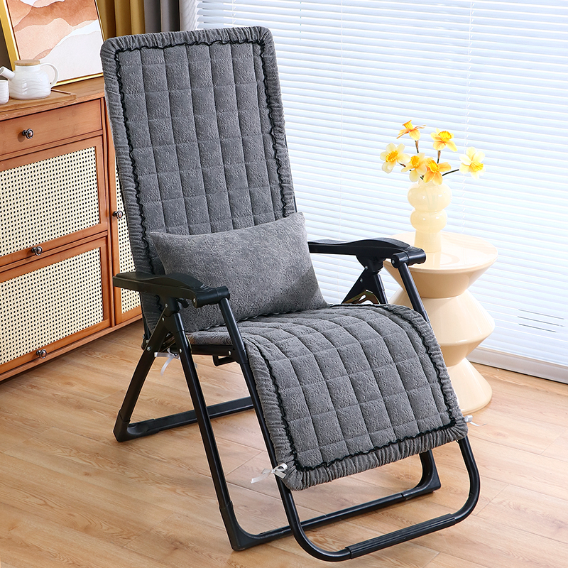 躺椅垫子冬加厚家用午休懒人躺椅垫冬季新款防滑午睡折叠椅子坐垫