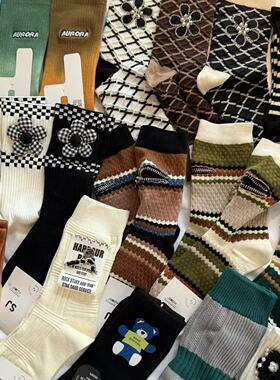 欧货重工清仓福利价最后几双！高品质中筒袜原创棉袜潮流男女百搭