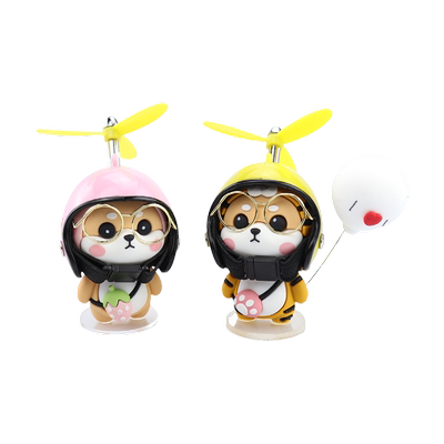 创意汽车摆件可爱柴犬卡通车载装饰车内中控摆台车上用品女神网红