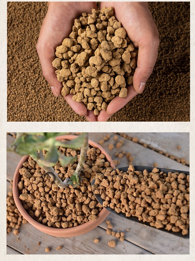 精选硬质赤玉土多肉专用营养土盆景爬宠铺面拌土黄金麦饭石颗粒土