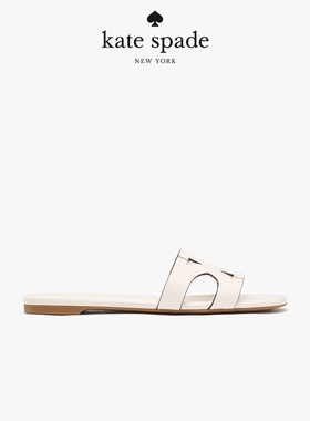 【新年礼物】kate spade ks Double K平底拖鞋式凉鞋