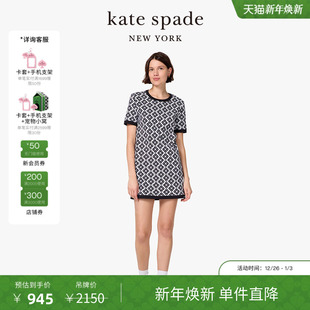 kate 旦礼物 spade Flower连衣裙 Spade 元