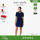 3期免息 新年礼物 kate spade ks黑桃标志荷叶边Polo连衣裙