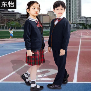 衬衣西裤 东怡 毛衣冬裙长袖 深圳市小学生统一校服秋冬装 礼服套装