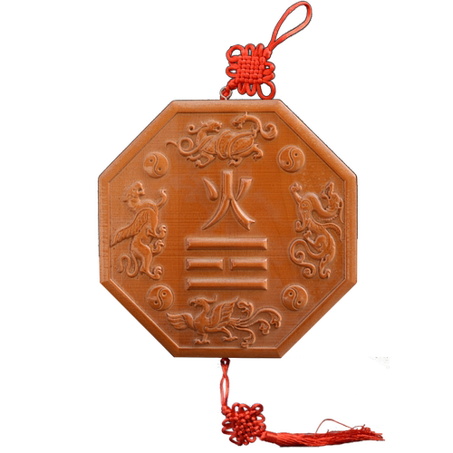 桃木八卦补角牌挂件房屋缺角乾坤兑巽坎离震艮补缺角挂牌
