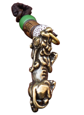 黄铜铸造貔貅钥匙扣挂件貔貅随身十二生肖五帝钱钥匙链挂饰男女