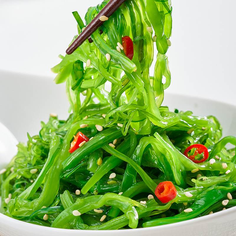 开袋即食大连裙带菜海带丝海藻沙拉凉拌日料寿司白菜风味下饭菜
