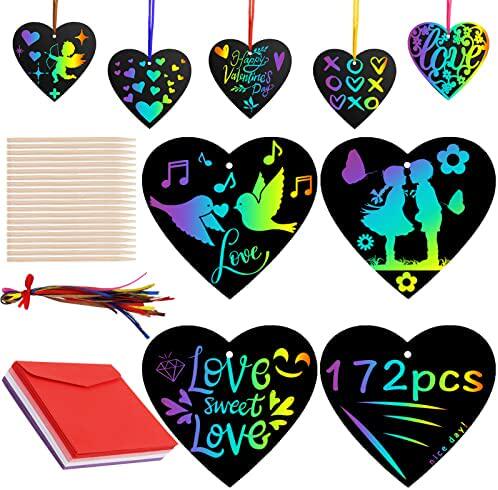 sunnymemory 172pcs valentines day gifts for kids classroom