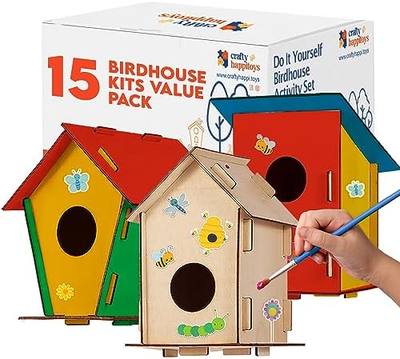 15 DIY Bird House Kits For Children to Build - Wood Birdhous