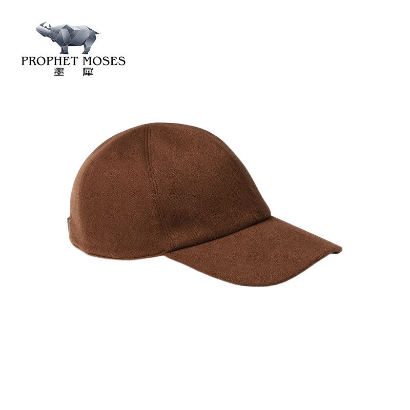 LoroPiana/诺悠翩雅男士棒球帽 Ivy 棕色100%羊绒手工感2026新款