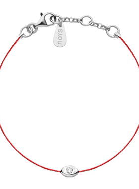 RedLine红绳女士奢华螺纹可调节手链真钻眼睛灵魂艺术新款首饰