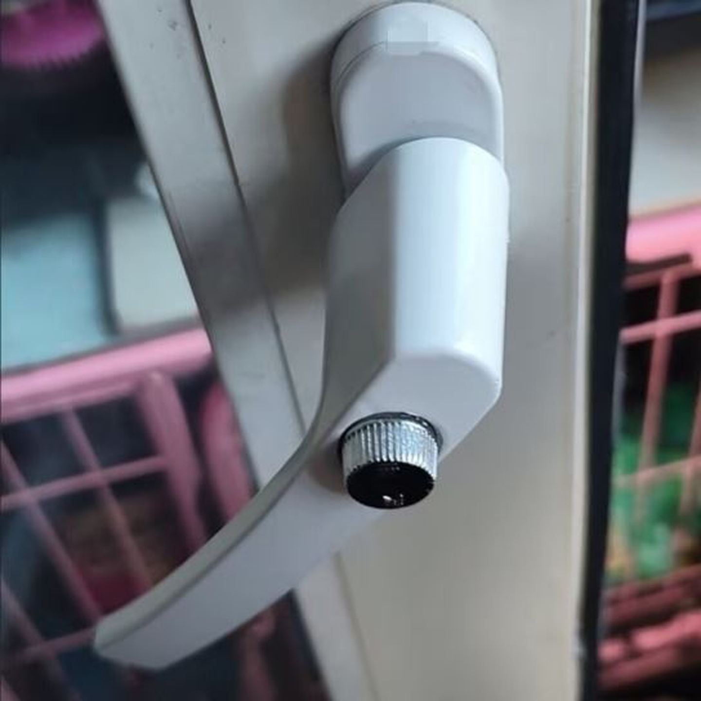 传动把手柄对穿把手塑钢玻璃门执手门锁阳台老式厨房阳台门把手锁