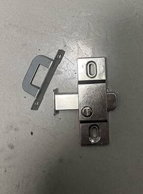 插销锁防盗锁阳台铝合金门窗户中间锁通用安全锁免打孔钛合金飞机
