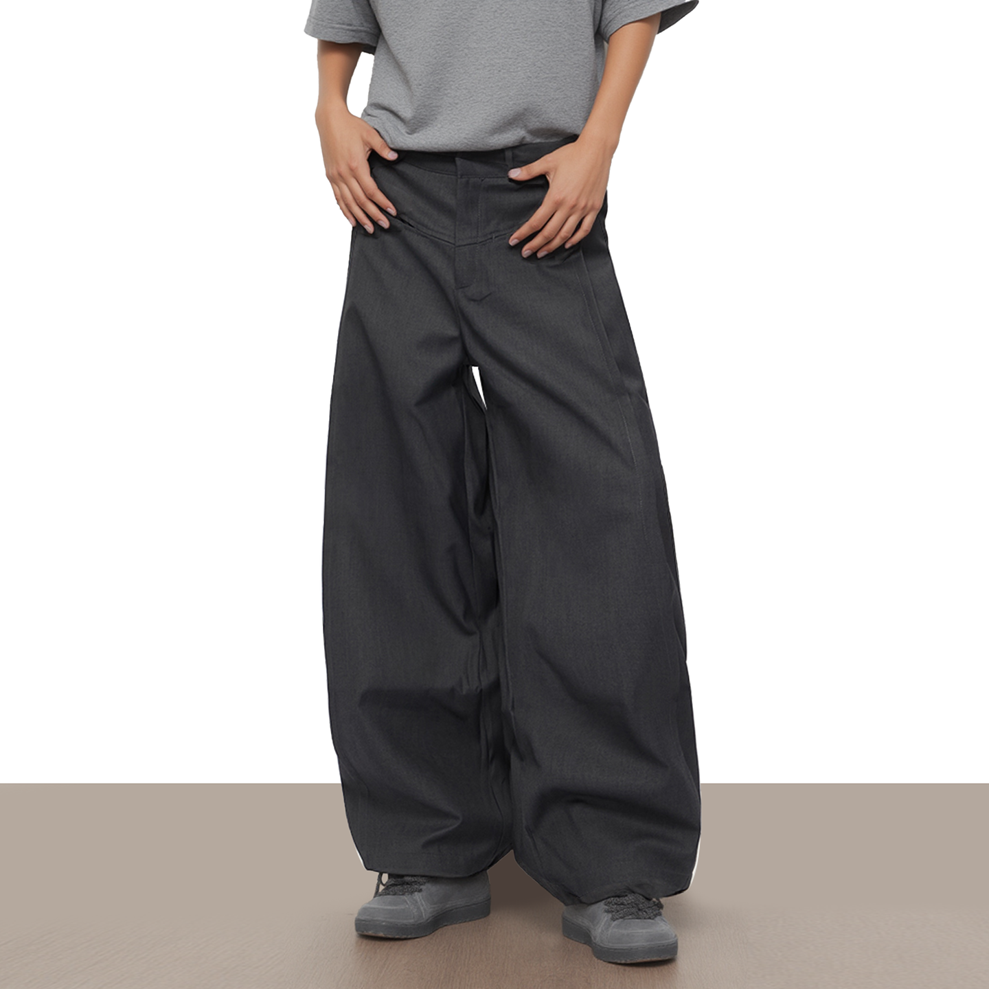 美式垂感休闲西装裤夏季2025新款