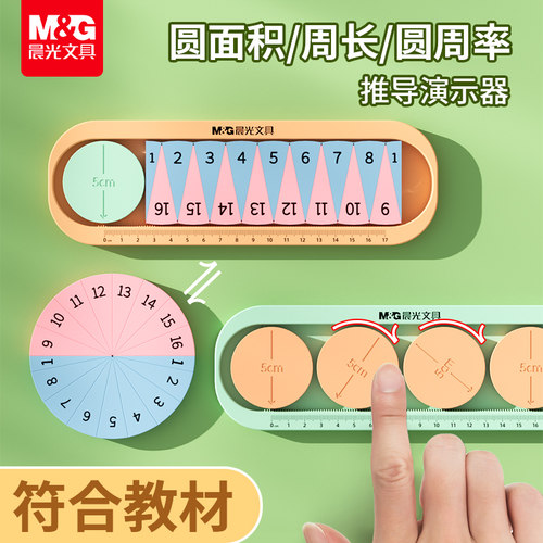 晨光圆面积圆周率圆周长公式推导