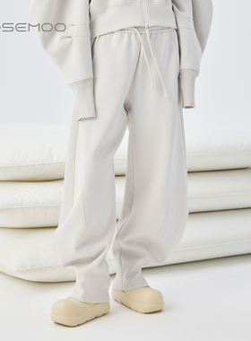 容子木ROSEMOO新款【商场同款】微弹收脚口马蹄长裤RWM1KC150A