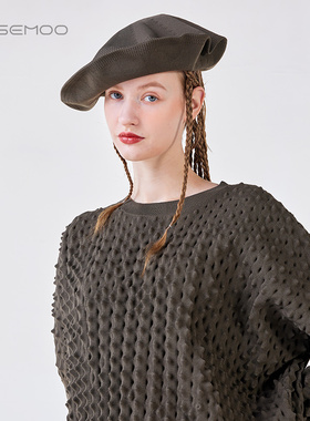 容子木ROSEMOO24年春新款轻量感高弹贝雷帽RCL1HP337C