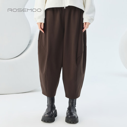 容子木ROSEMOO2026冬【商场同款】松紧腰解构收脚裤RWM4KP122A