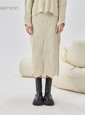 容子木ROSEMOO【商场同款】干爽回弹半裙RMT4QP326C