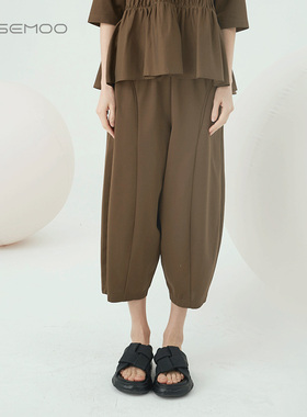 容子木ROSEMOO【商场同款】干爽针织长裤RMT3KC110A