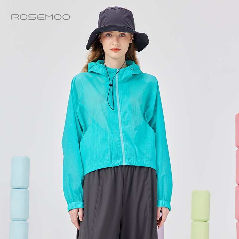 容子木ROSEMOO25年夏季新款干爽轻薄连帽外套RSS2WP402D