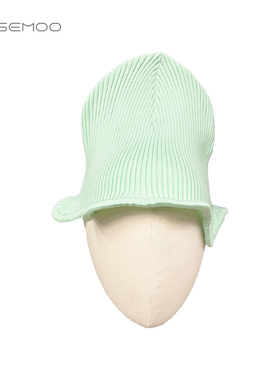 容子木ROSEMOO24年秋季新款干爽挺阔帽边圈棉针织帽RCL3HP137A