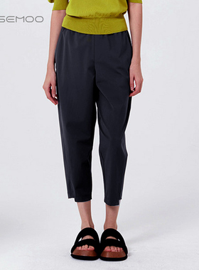 容子木ROSEMOO【商场同款】轻薄针织不规则小脚裤RCL2KP009T