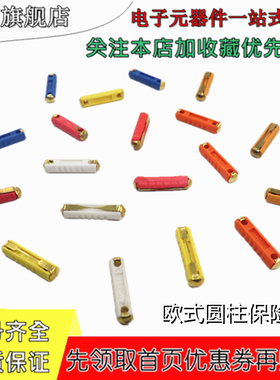 GBC欧式汽车保险丝6*25mm 5/8/16/20/25/30A 32V圆柱形车用保险丝