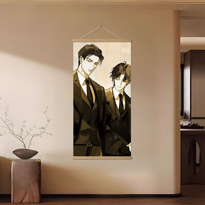 奇洛李维斯回信同人周边卧室寝室宿舍装饰画竖版油画布挂画挂墙